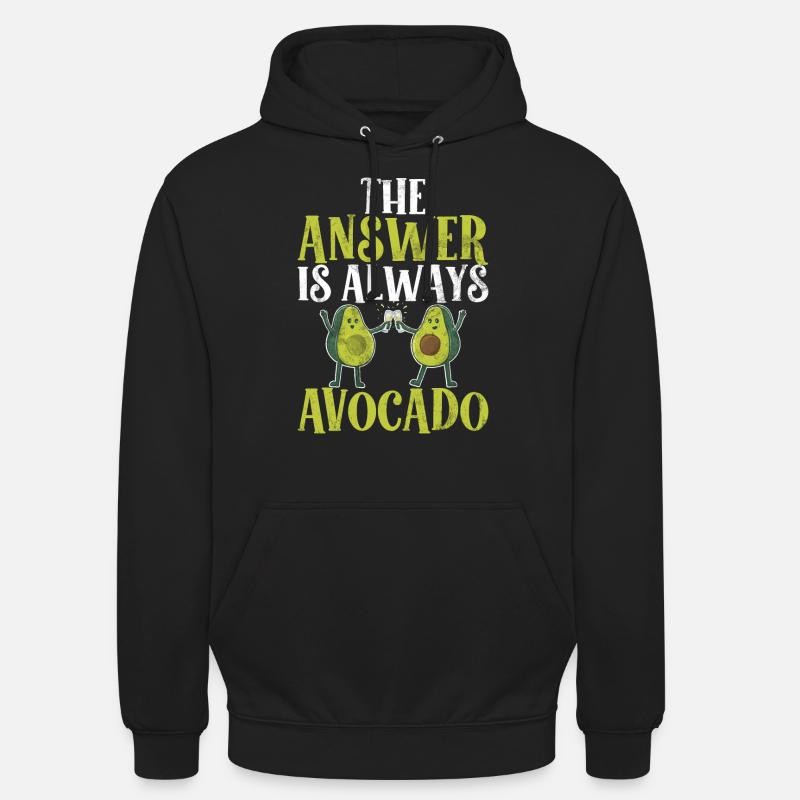 Cadeaux d’avocat - Sweat-shirt à capuche unisexe - noir