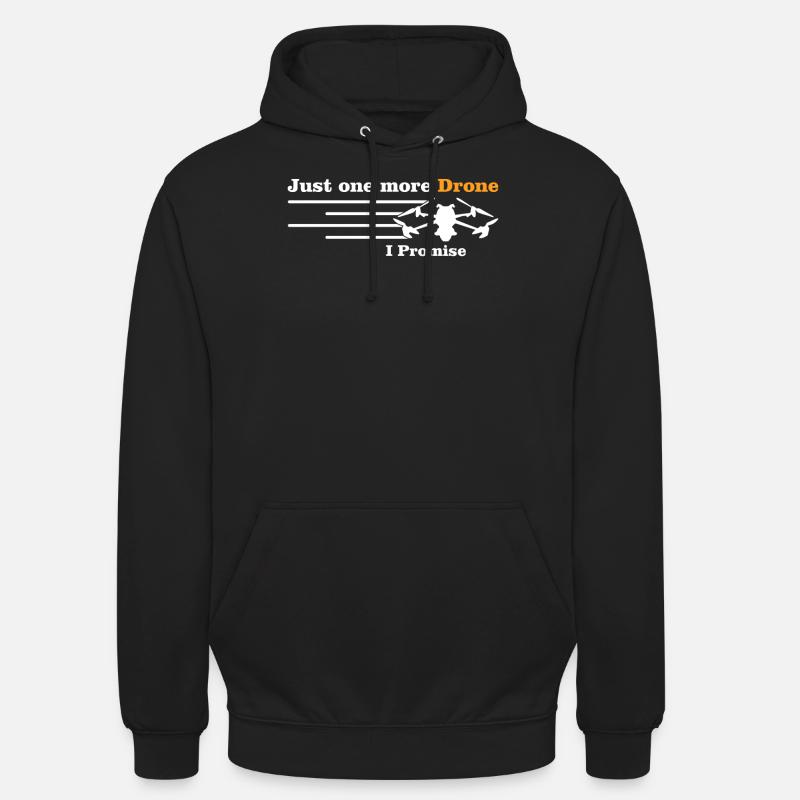 Drones Quadricoptère Drone FPV - Sweat-shirt à capuche unisexe - noir