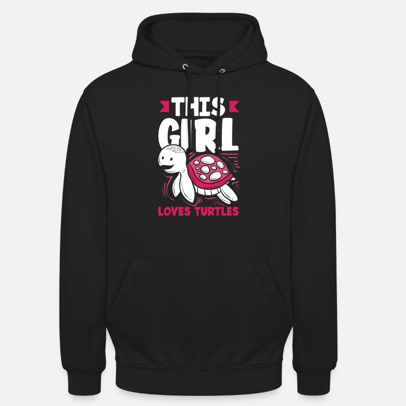 Turtle Sea Turtle Gift - Unisex Hoodie - black