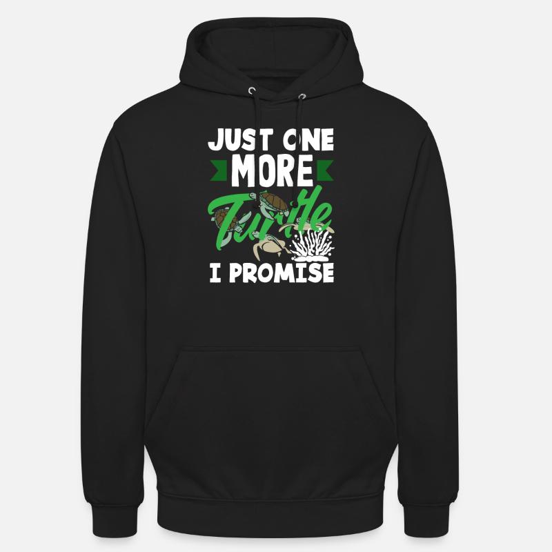 Turtle Sea Turtle Gift - Unisex Hoodie - black