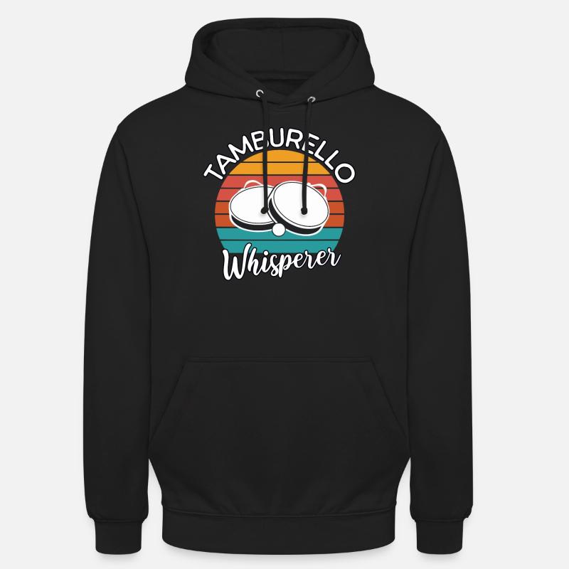 Tamburello Flüsterer - Unisex Hoodie - Schwarz