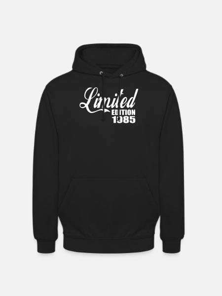 Limited Edition 1985 - Unisex Hoodie - black