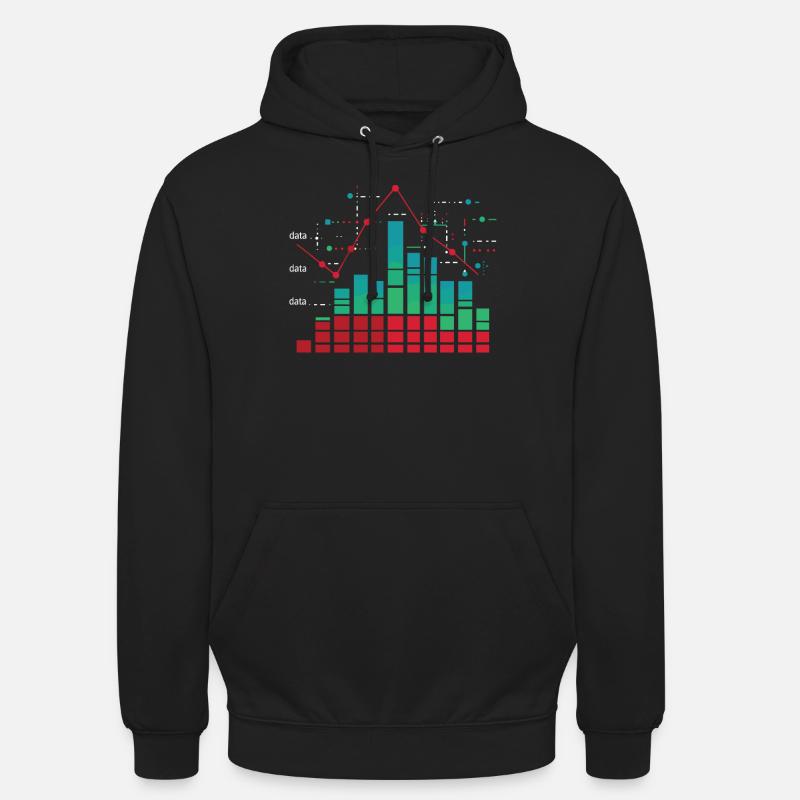 Behavioral Analyst Data Coding - Unisex Hoodie - black