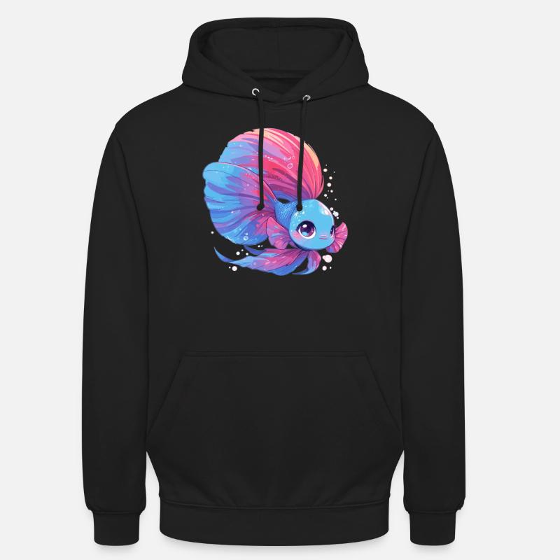 Bettas Betta Fish Betta - Unisex Hoodie - black