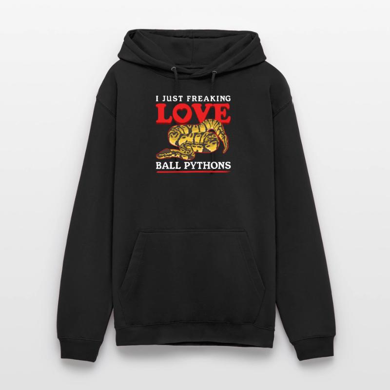 Königspython Schlangen Python Geschenke Unisex Hoodie