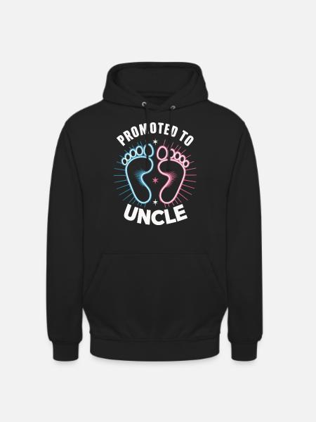 Uncle Fmilie Great-Uncle Uncle - Unisex Hoodie - black