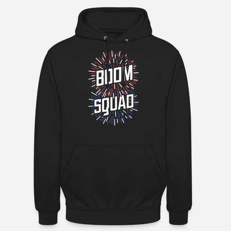 Pyrotechnie Feux d’artifice Pyrotechnie - Sweat-shirt à capuche unisexe - noir