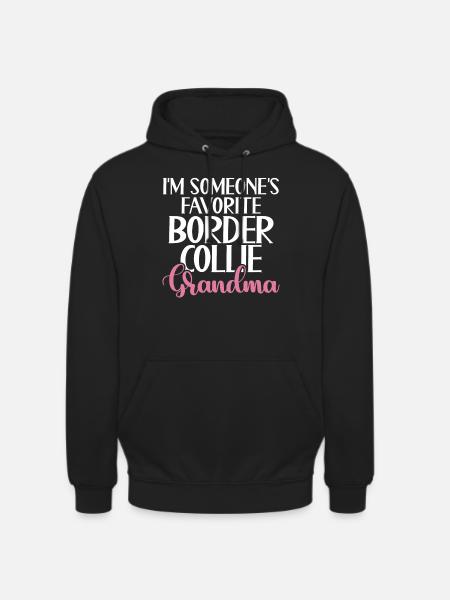 Cadeaux Border Collie - Sweat-shirt à capuche unisexe - noir