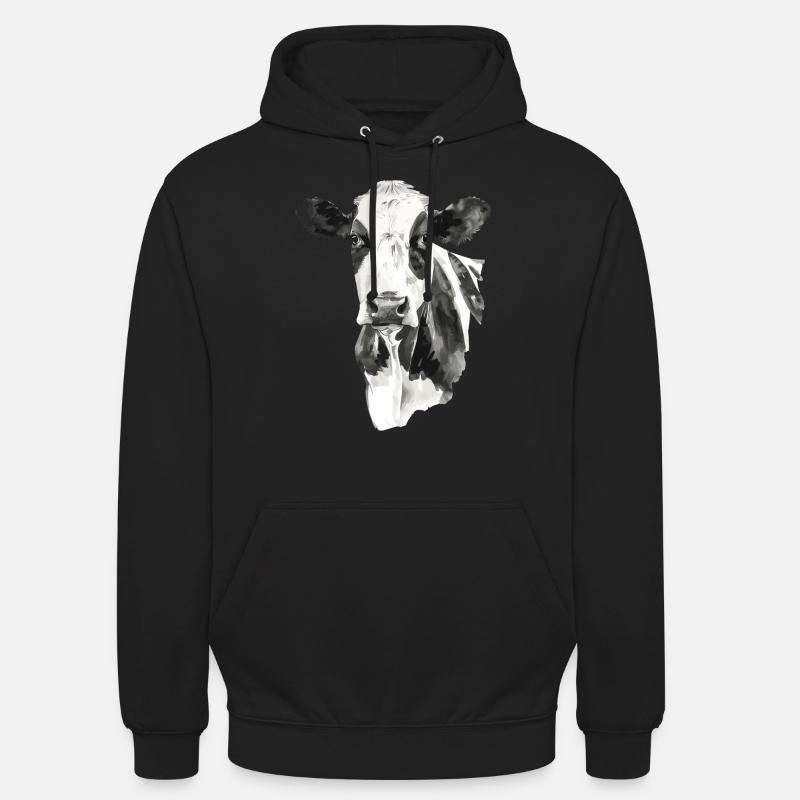 Ko - Hættetrøje unisex - sort
