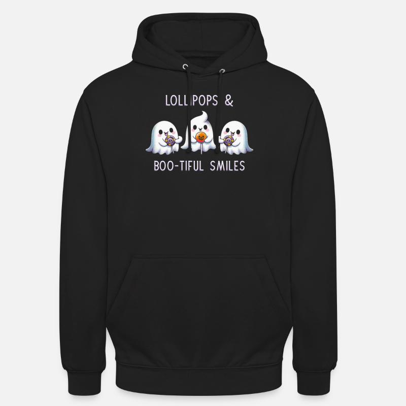 Sucette et sourires Bootiful - Sweat-shirt à capuche unisexe - noir