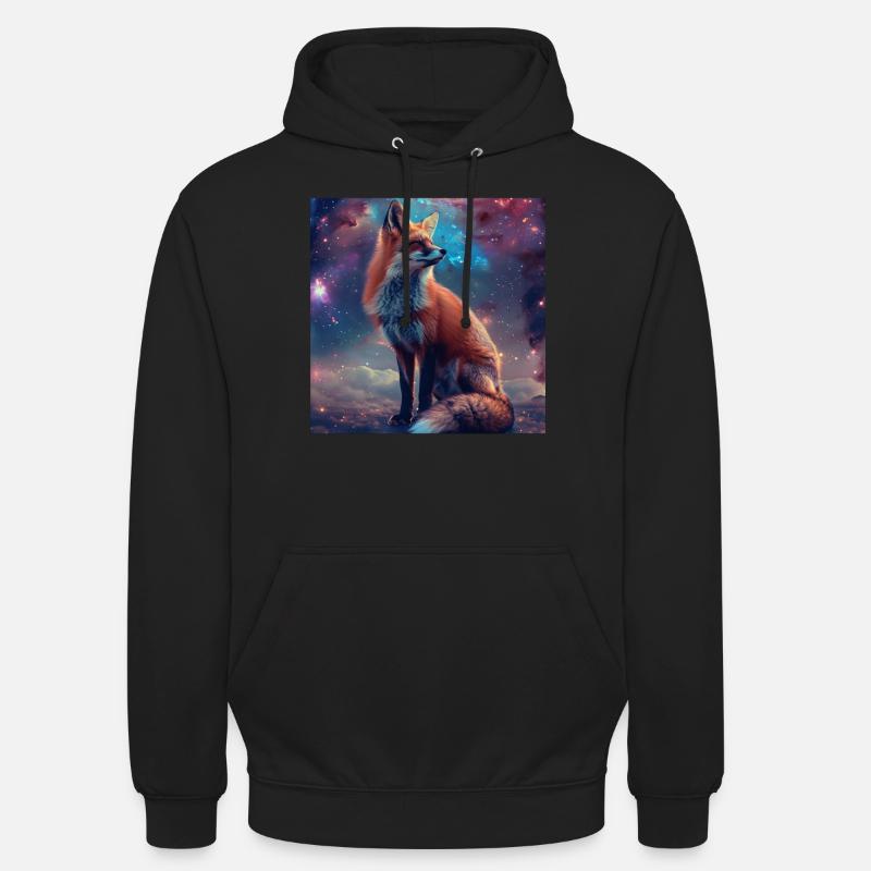 Fuchs - Unisex Hoodie - Schwarz