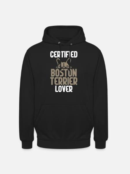 Boston Terrier Gifts - Unisex Hoodie - black