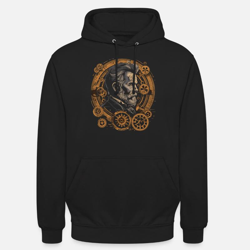 Steam Punk Art Funky Steampunk - Sweat-shirt à capuche unisexe - noir