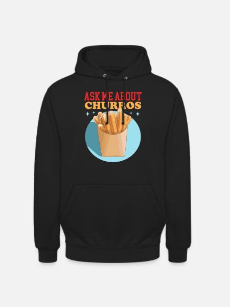 Churro Churros Gift - Unisex Hoodie - black