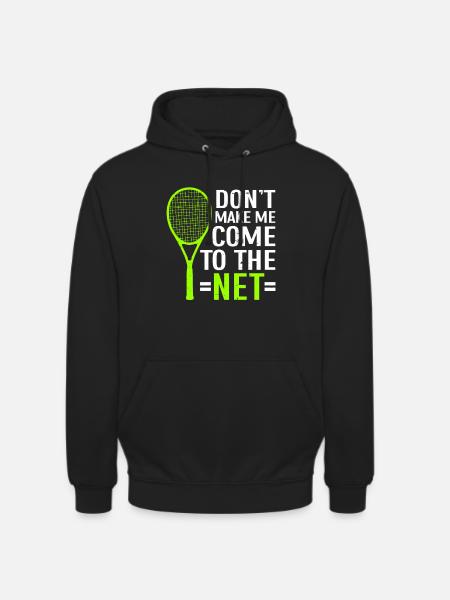 Tennis Player - Unisex Hoodie - Schwarz