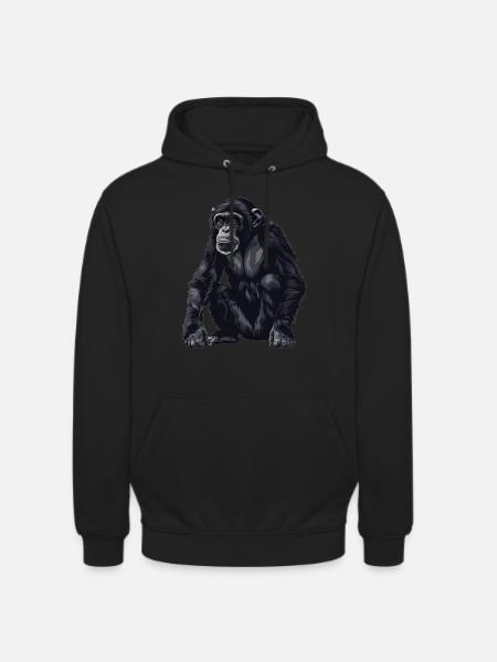 Bonobos Bonobo - Unisex Hoodie - black