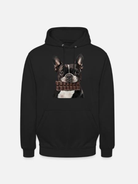 Boston Terrier - Unisex Hoodie - Schwarz
