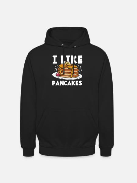 Funny Pancake Lover Gift - Unisex Hoodie - black