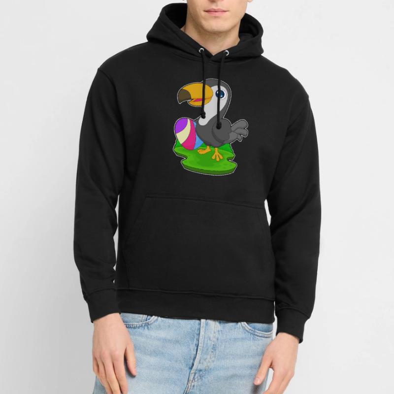 Toucan Easter Easter Egg Unisex Hoodie