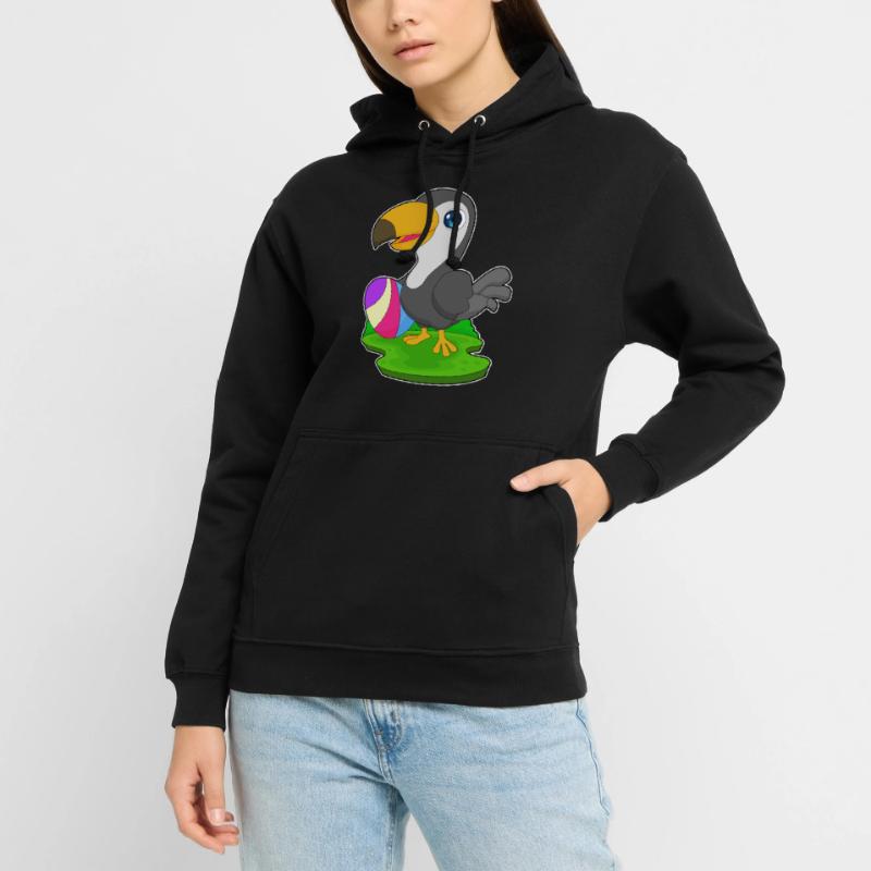 Toucan Easter Easter Egg Unisex Hoodie