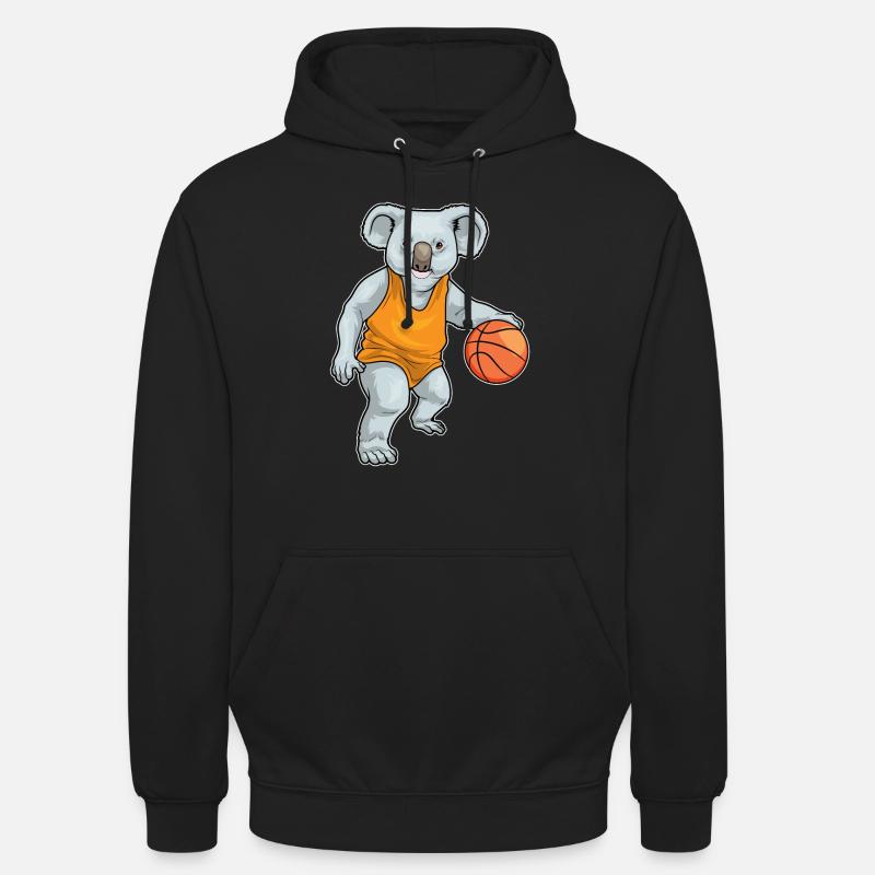 Koala Basketteur Basketteur - Sweat-shirt à capuche unisexe - noir