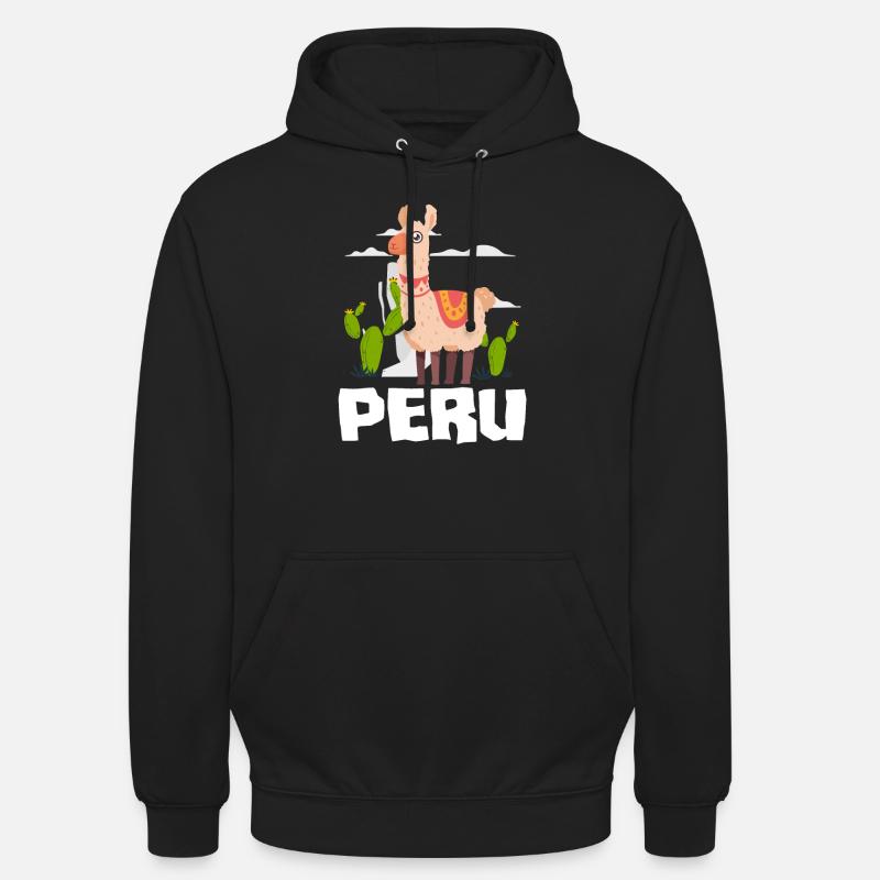 Pérou Cadeau péruvien - Sweat-shirt à capuche unisexe - noir