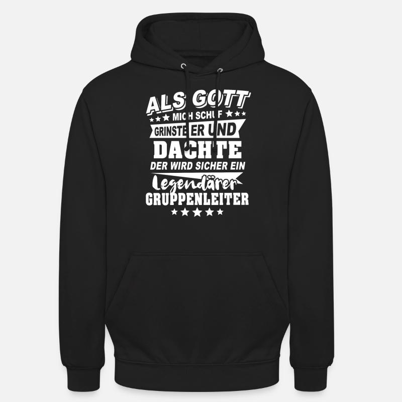 Dirigeants - Sweat-shirt à capuche unisexe - noir
