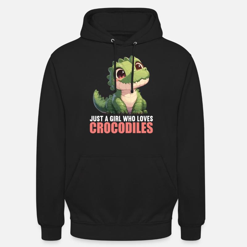 Crocodiles Crocodile - Sweat-shirt à capuche unisexe - noir