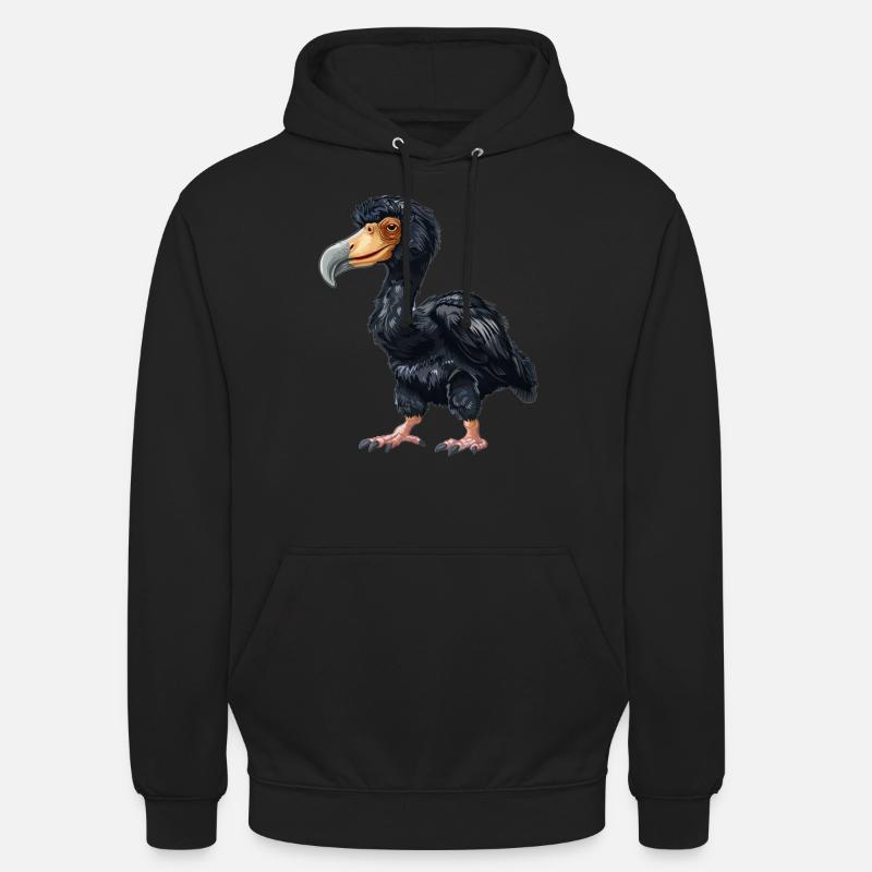 Dodos Dodo - Sweat-shirt à capuche unisexe - noir
