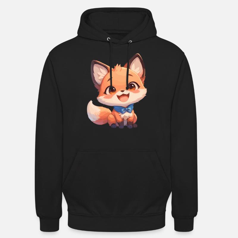 Foxes Fox - Unisex Hoodie - black