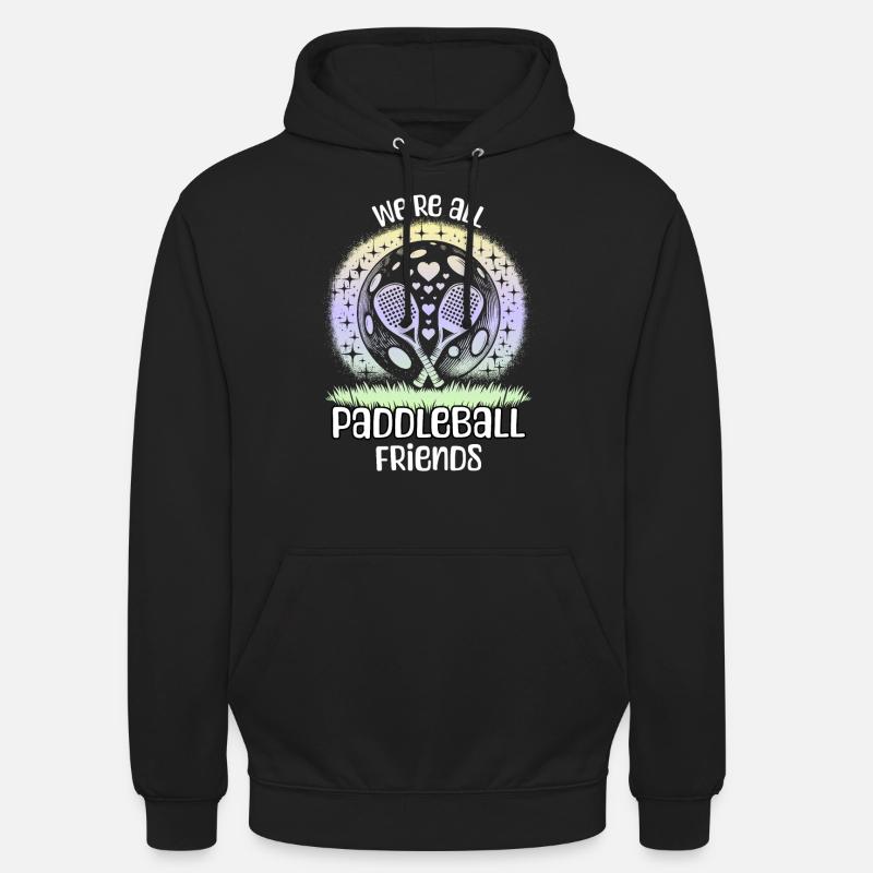 Paddleball Sprüche - Unisex Hoodie - Schwarz
