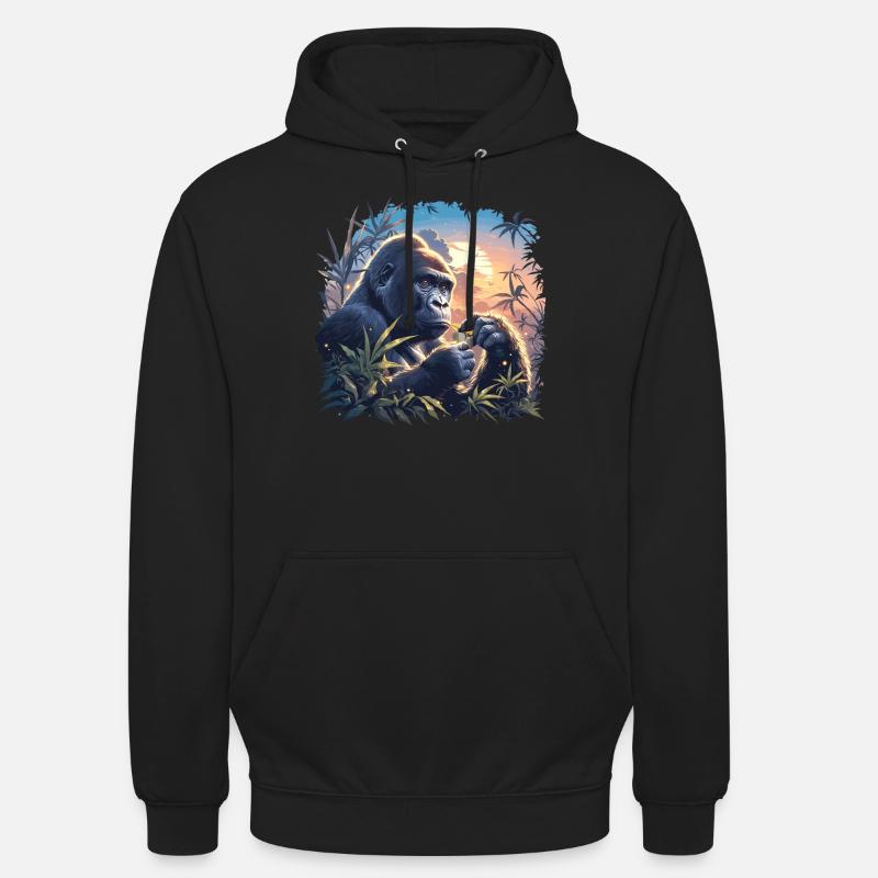 Gorillas Gorilla - Unisex Hoodie - black