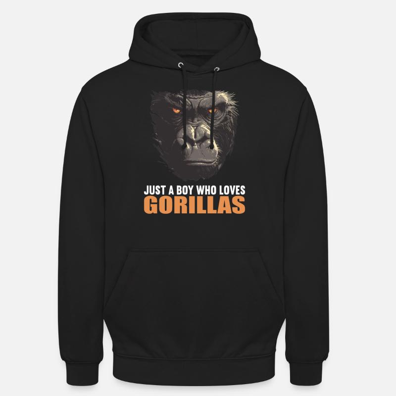 Gorillas Gorilla - Unisex Hoodie - black