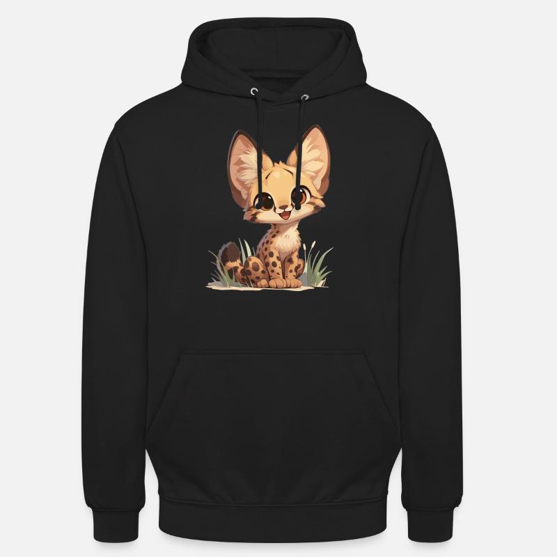 Servale Serval - Sweat-shirt à capuche unisexe - noir