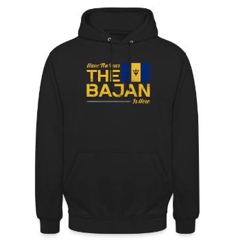 Barbados - Unisex Hoodie - black - Front - Alina (178cm) & Michal (187cm)