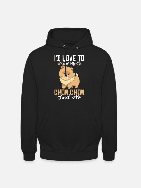 Chow Chow Gifts - Unisex Hoodie - black