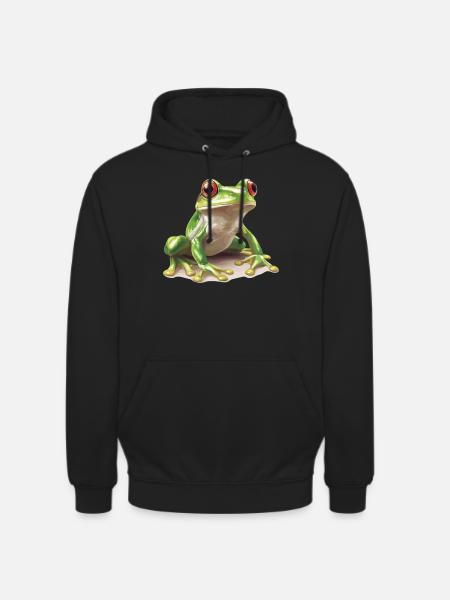 Frog Frogs - Unisex Hoodie - black