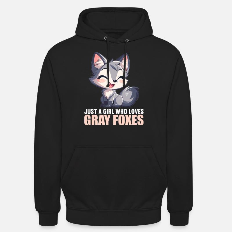 Graufüchse Graufuchs - Unisex Hoodie - Schwarz