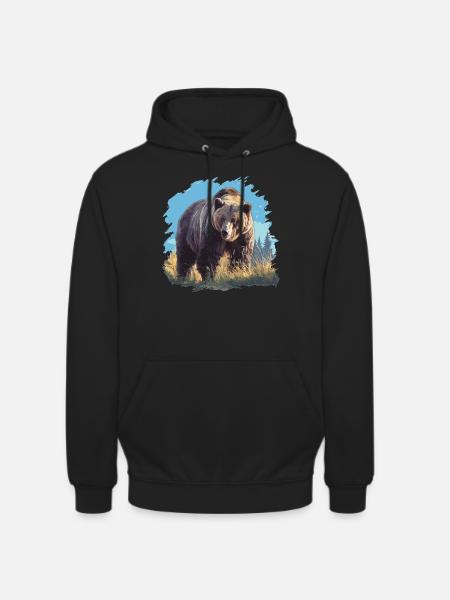 grizzly bears Grizzly bear - Unisex Hoodie - black