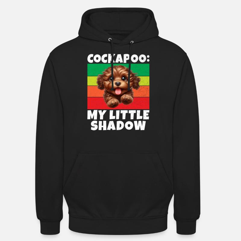 Cadeaux Cockapoo - Sweat-shirt à capuche unisexe - noir