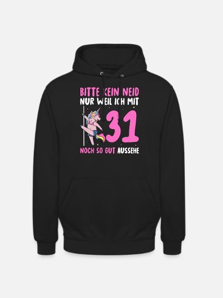 Please No Envy 31 Birthday - Unisex Hoodie - black