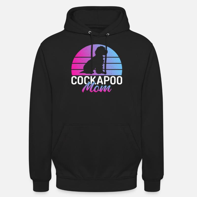 Cadeaux Cockapoo - Sweat-shirt à capuche unisexe - noir