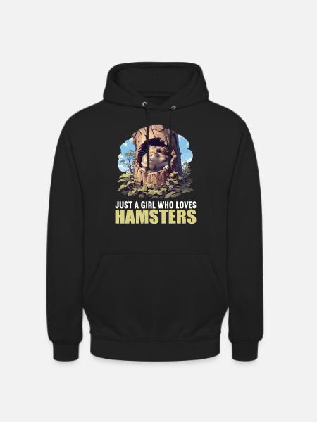 Hamster - Unisex Hoodie - Schwarz
