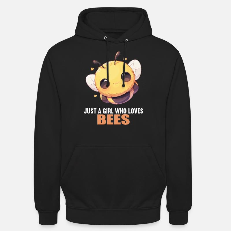 Abeilles Abeille - Sweat-shirt à capuche unisexe - noir