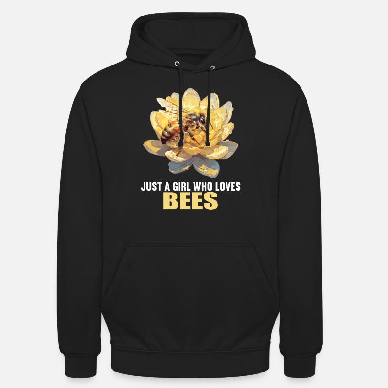 Bees Bee - Unisex Hoodie - black