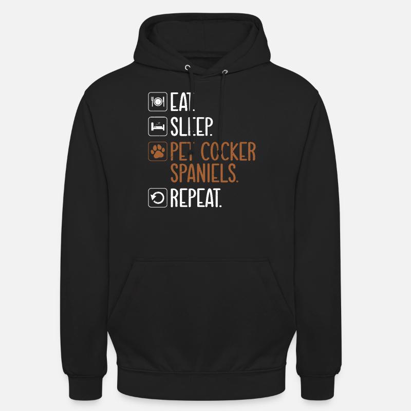 Cocker Spaniel Gifts - Unisex Hoodie - black
