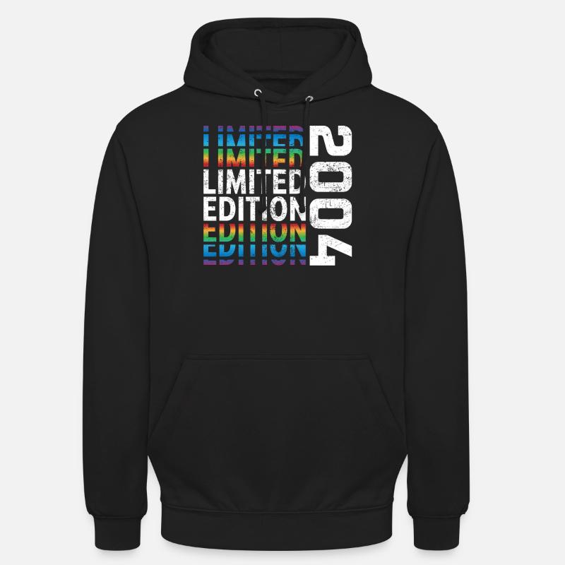 Edition limitée 2004 - Sweat-shirt à capuche unisexe - noir
