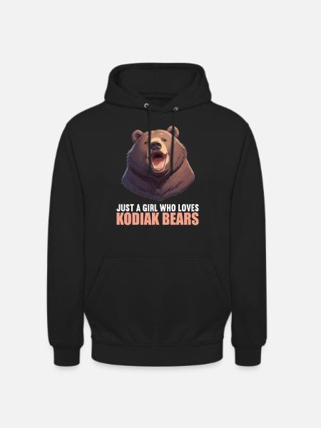 Kodiak Bear Kodiak Bear - Unisex Hoodie - black