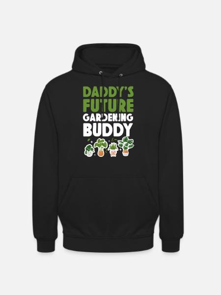 Plant Lover Gardening Daddy's - Unisex Hoodie - black