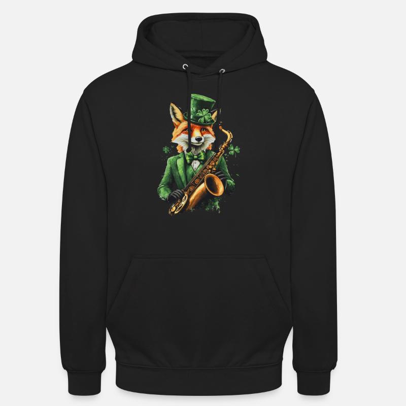 Fuchs - Unisex Hoodie - Schwarz